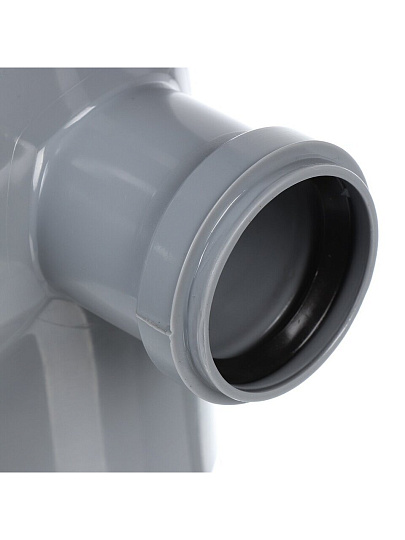 Крестовина канализационная двухплоскостная, 110х110х50 мм, 90 °, левый+правая, РосТурПласт, 36542