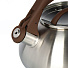 Чайник нержавеющая сталь, 3 л, со свистком, матовый, Daniks, Emerald, индукция, коричневый, DSC-8804 - фото 4
