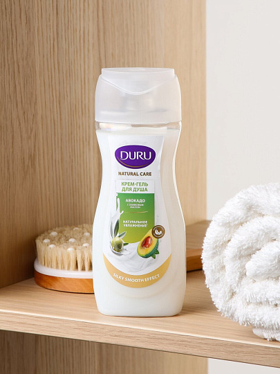 Крем-гель для душа Duru, Natural Care, Авокадо с оливковым маслом, 250 мл