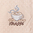 Полотенце кухонное вафельное, 40х60 см, хлопок, полиэстер, Кофе, Китай, Y6-1940 - фото 2