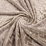 Плед евро, 200х220 см, микрофибра, 100% полиэстер, Marianna, Карат, бежевый, арт.5 - фото 4