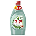 Средство для мытья посуды Fairy, Нежные руки Чайное дерево и мята, 450 мл