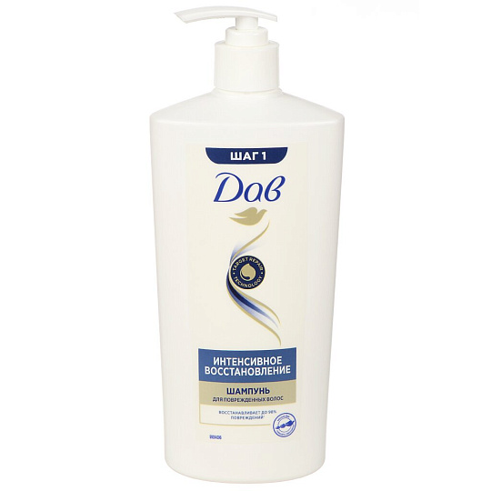 Шампунь Dove, Hair Therapy Интенсивное восстановление, для поврежденных волос, 630 мл