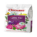 Удобрение Цветы, органическое, гранулы, 2 кг, Оргавит
