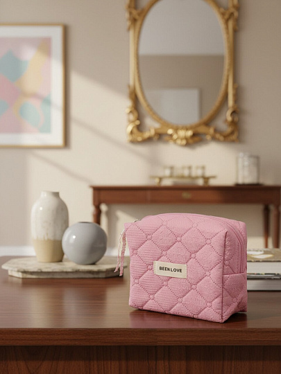 Косметичка 20х9х13 см, A080046, восьмиугольная, застежка молния