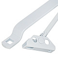 Доводчик дверной S-Locked, DZ-80-100, до 80 кг, белый, 121611 - фото 2