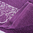 Полотенце банное 50х90 см, 420 г/м2, Розы, Silvano, темно-фиолетовое, Турция, OZG-17-056-004 - фото 3