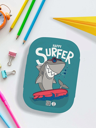 Контейнер пластик, 0.8 л, 17.9х12.8х5.2 см, прямоугольный, Plast team, Anderson, Акула, PT101010596