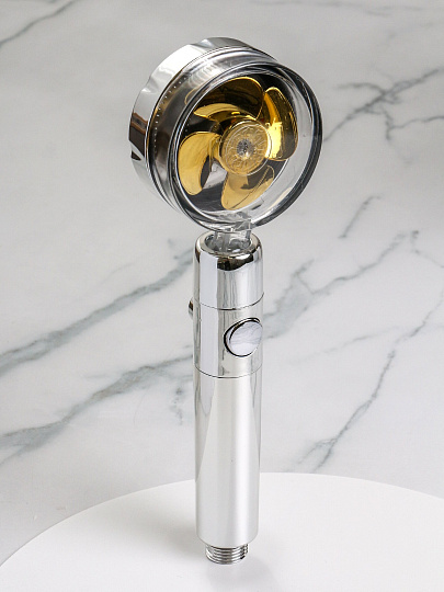 Лейка для душа, пластик, 1реж, Aqwin, YT-CBC-021