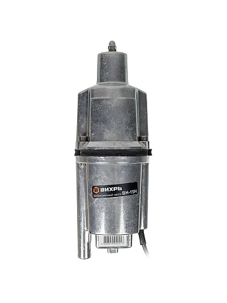 Насос вибрационный, Вихрь, нижний забор, 15 м, 280 Вт, глубина погружения 3 м, максимальный напор 72 м, 1.08 м³/ч, ВН-15Н