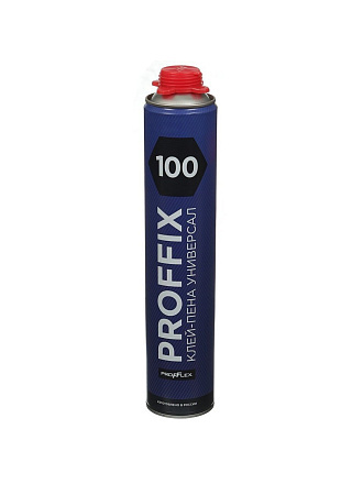 Клей-пена Profflex, Proffix, 850 мл, 900 г, однокомпонентный, 00034