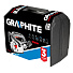 Штроборез Graphite, 59G370, 125 мм, 1.32 кВт, 2 рабочих диска, кейс - фото 3