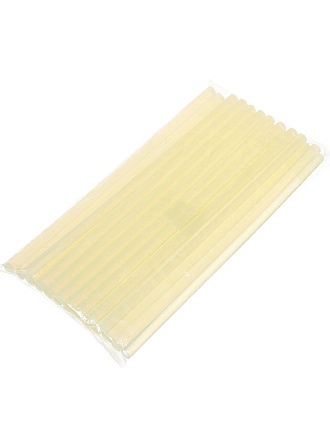 Стержни клеевые для пистолетов 33 шт, диаметр 11х300 мм, прозрачные, Sparta, 930705