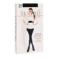 Колготки Teatro, Cotton Flower, 150 DEN, р. 4, nero/черные, без шортиков, с укрепленным мыском