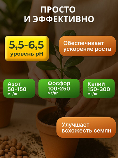 Грунт Азбука роста, для рассады, 25 л, Фабрика грунтов