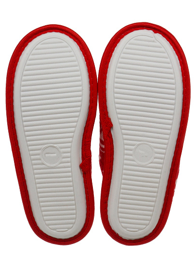 Тапки жен, красно-белый, р-р 36-37, Рождество, A210398