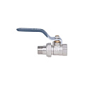 Кран для воды, 1&amp;quot;, г-ш, ручка, с американкой, AquaLink