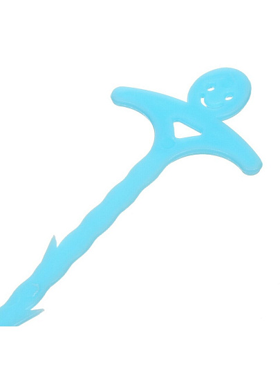 Щетка для прочистки засоров, пластик, в ассортименте, Элиза Azur, T2022-HT082