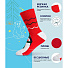 Носки детские хлопок, Omsa, Шарфики, красные, р. 31-34, 21N69 - фото 4