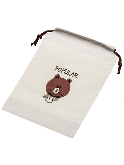 Мешочки для хранения, EVA, 3 штуки 16х20, 20х30, 27х35 см, белые, T2022-HT066