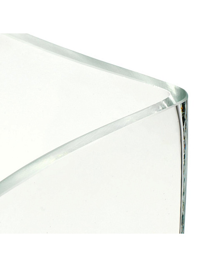 Ваза стекло, настольная, 40х14 см, Evis, Квадратная, 2090