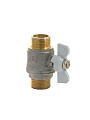 Кран для воды, 3/4&amp;quot; (20 мм), ш-ш, ручка-бабочка, Standard, ProFactor - фото 3