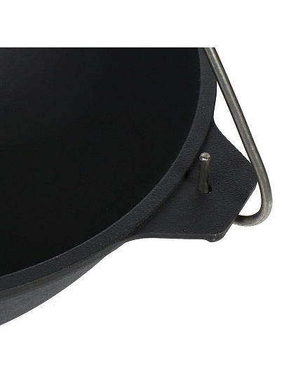 Казан чугун, 12 л, с крышкой-садж, с дужкой, Manoli, СК12-12