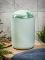 Ведро для мусора пластик, 6 л, круглое, плавающая крышка, мятное, Y6-10720