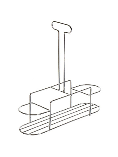 Набор для специй стекло, 4 шт, белый, Y4-5566