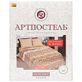 Постельное белье 2-спальное, простыня 160х200 см, 2 наволочки 70х70 см, пододеяльник 175х215 см, простыня на резинке, АртПостель, поплин, Лорд - фото 2