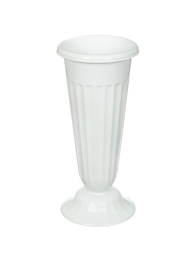 Ваза пластмасса, напольная, 44х21 см, Альтернатива, Башкирия, М5352, для цветов