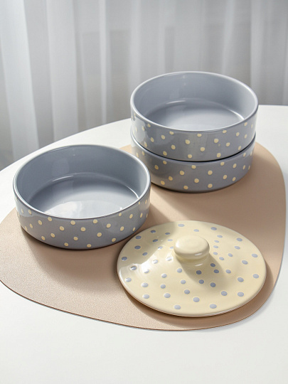 Набор для холодца, 3 предмета, 0.75 л, Безмятежность, ПГ070-00092319