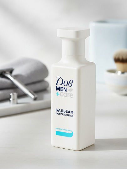 Бальзам после бритья, Дав, Men+Care Увлажняющий, 140 мл