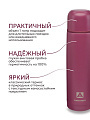Термос нержавеющая сталь, 1 л, узкая горловина, Арктика, колба нержавеющая сталь, текстурный, вишня, 101-1000 - фото 4