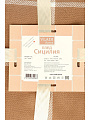 Плед 1.5-спальный, 150х200 см, В23, 35% шерсть, 20% хлопок, 25% пэ, 20%акрил, Vladi, Сицилия, бело-бежевый - фото 9