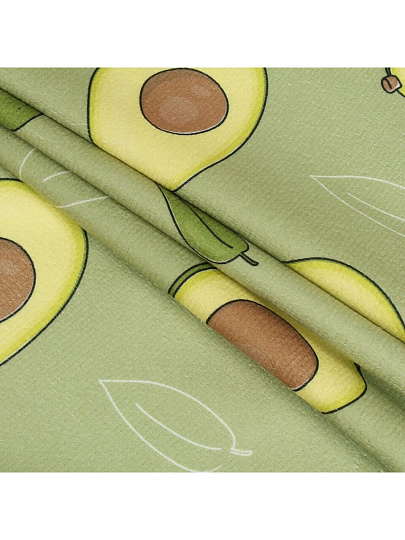 Полотенце кухонное махровое, 30х50 см, 310 г/м2, 100% полиэстер, Авокадо, Китай