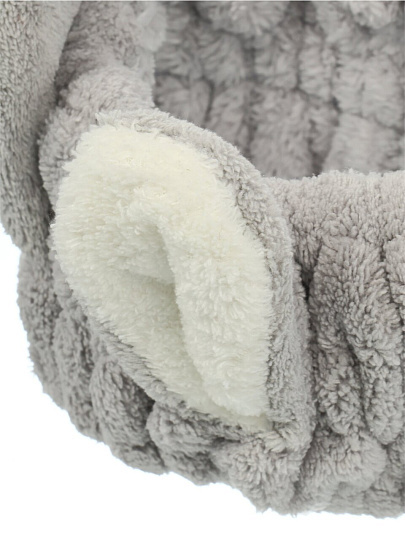 Повязка для умывания, микрофибра, 15х7.5 см, Зайка, A390030