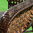 Мебель садовая Орион, шоколад, стол, 55х55х57 см, 2 кресла, Y9-298 - фото 9