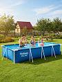 Бассейн каркасный Bestway, 400х211х81 см, Steel Pro, 56424, фильтр-насос, 5700 л - фото 7