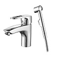 Смеситель для раковины, Decoroom, с картриджем, хром, DR70015