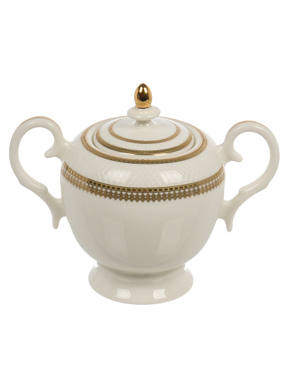 Сахарница 300 мл, фарфор, 9.5х15х11.5 см, Lefard, Праздничный, 115-380