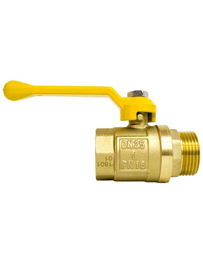 Кран для газа г-ш, 1", ручка, STI