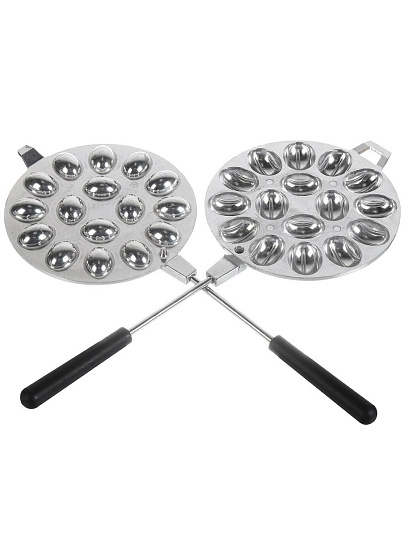 Форма для выпекания алюминий, 44.5х18 см, круглые, разъемные, Орешница, Y4-8854