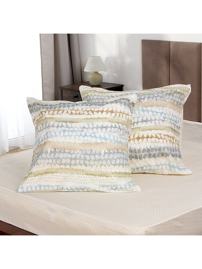 Постельное белье евро, простыня 220х240 см, 2 наволочки 70х70 см, пододеяльник 200х220 см, Silvano, сатин, Оригинал, Мультиколор 30/041-SLC/S