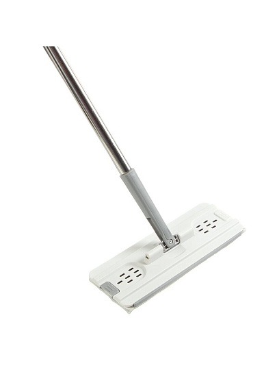 Набор для уборки ведро с отжимом, швабра микрофибра, BCLEAN, G6