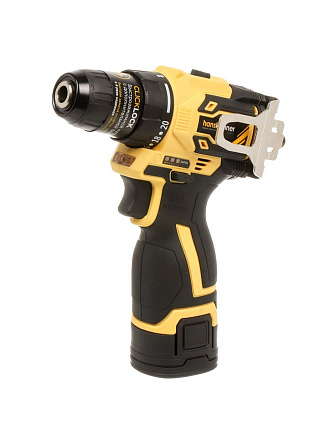 Дрель аккумуляторная, Hanskonner, PLATINUM HCD1645BLC, бесщеточная, 14.4 В, сумка-кейс