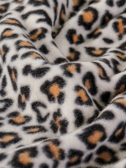 Плед 1.5-сп, 130х170 см, флис, 100%пэ, Silvano, принт леопард