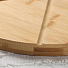 Блюдо бамбук, для пиццы, круглое, 2х33 см, Катунь, КТ-БК-08 - фото 4