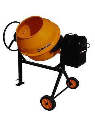 Бетоносмеситель Вихрь, БМ-180, 180 л, 800 Вт, чугунный венец, 74/1/4