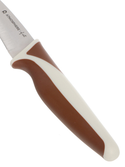 Нож кухонный Atmosphere, FreshCook, для овощей, нержавеющая сталь, 8.5 см, нейлон, AT-K4313